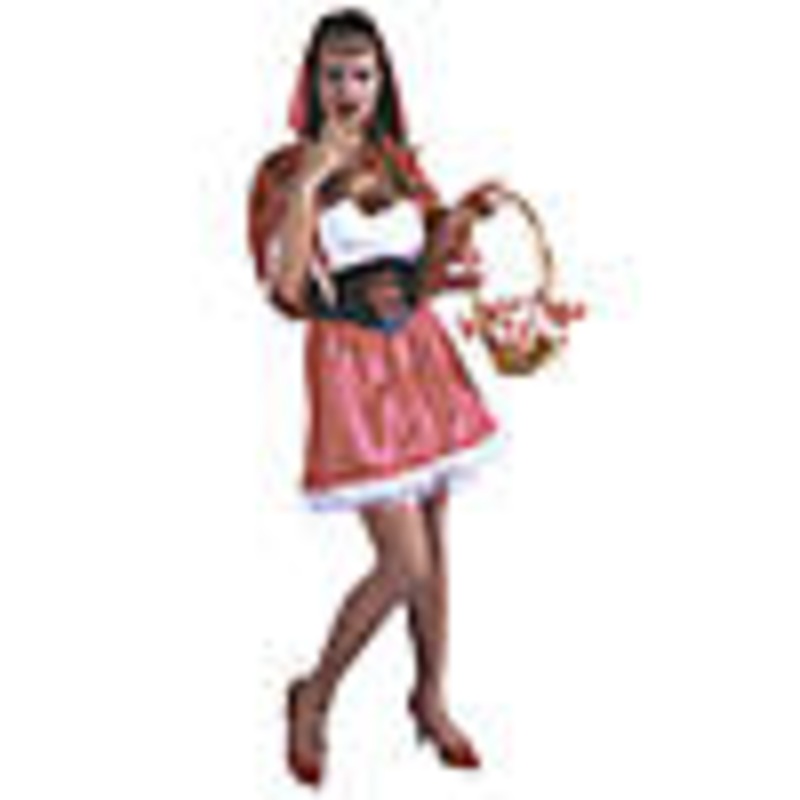 Womens Red Hot Riding Hood Costume – Small/Medium