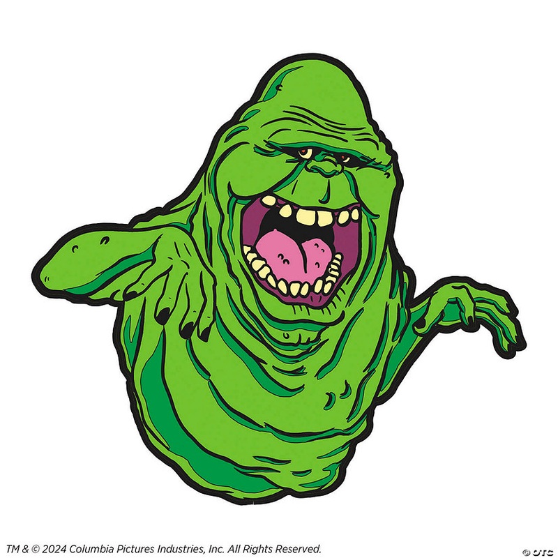 1 3/4 Ghostbusters Slimer Glow-in-the-Dark Enamel Pin