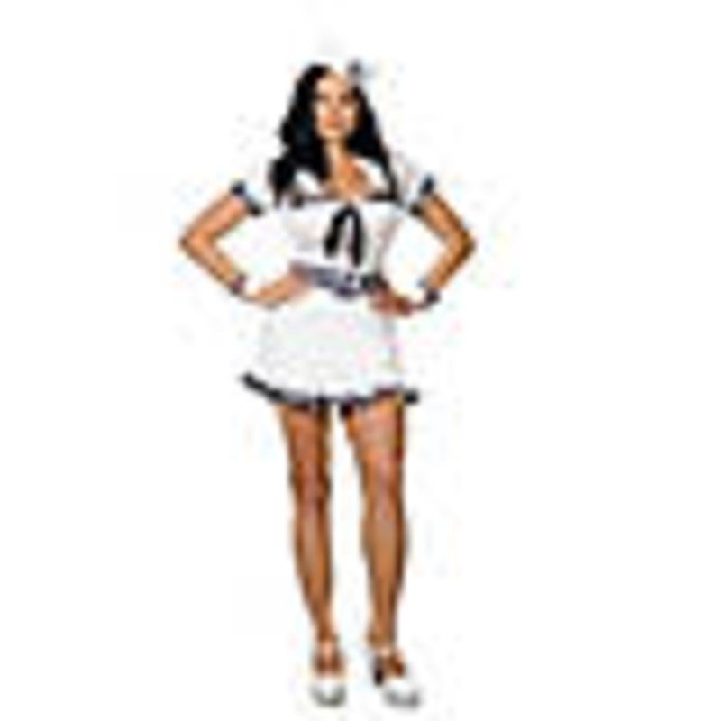 Womens Plus Size Cruise Cutie Sailor Costume – XXL