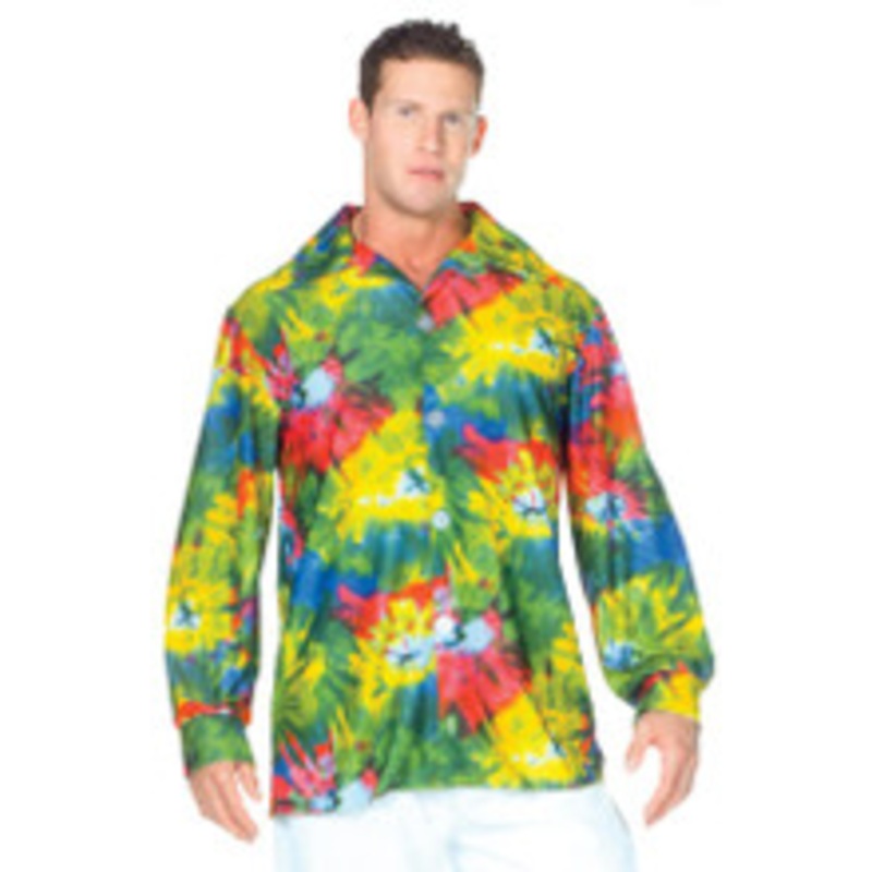 60S TIE DYE SHIRT ADULT ONE SZ
