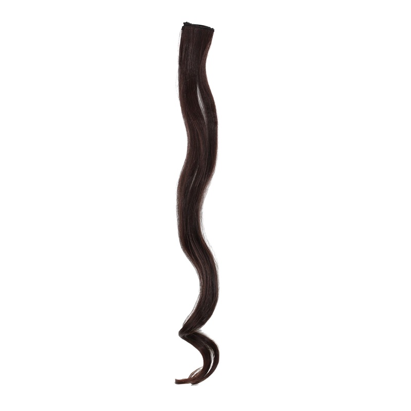 1 Clip Extension strand wavy 65 cm chestnut brown YZF-P1C25-2T33