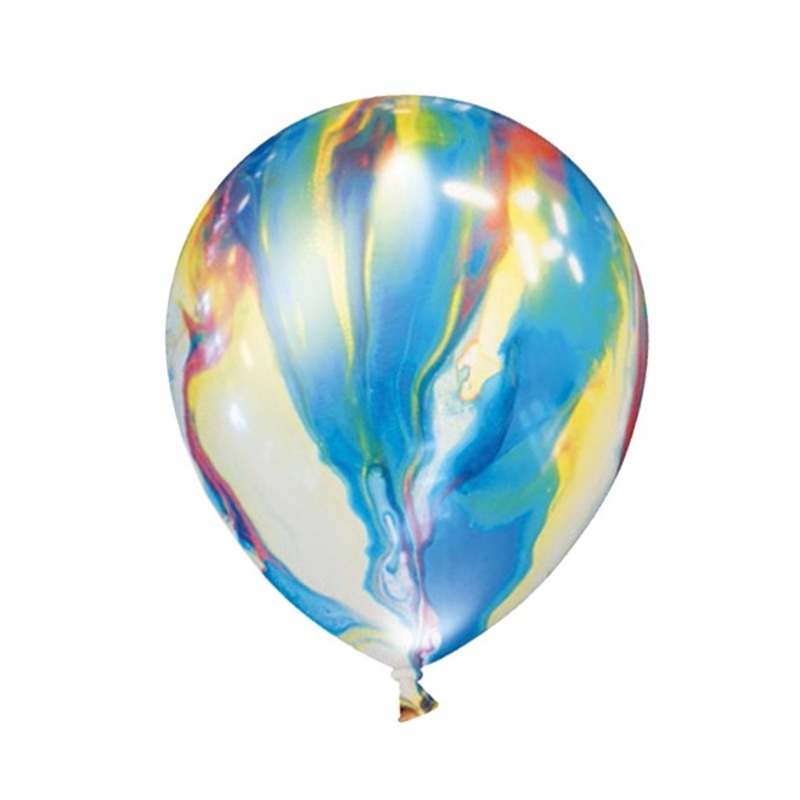 4 LED balloons play of colors shining 23cm
