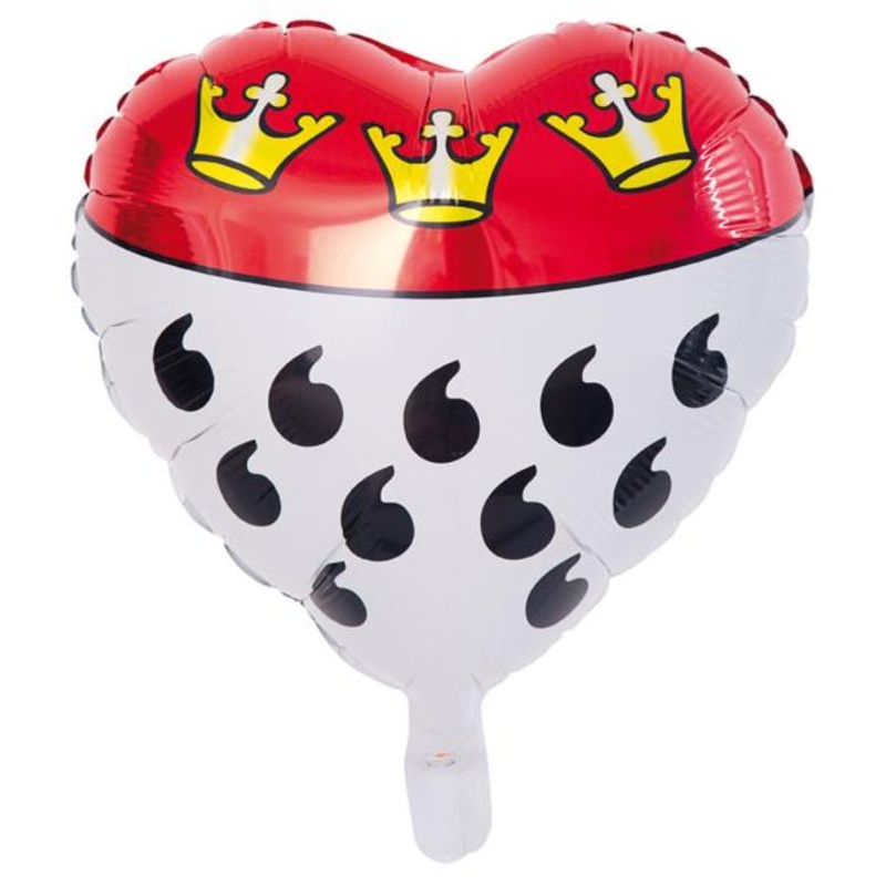 Colonia Love heart foil balloon 45cm