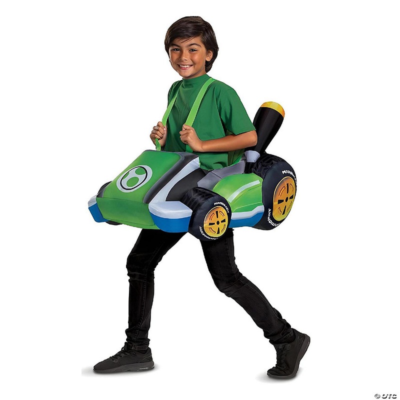 Mario Kart Yoshi Inflatable Child Costume  One Size