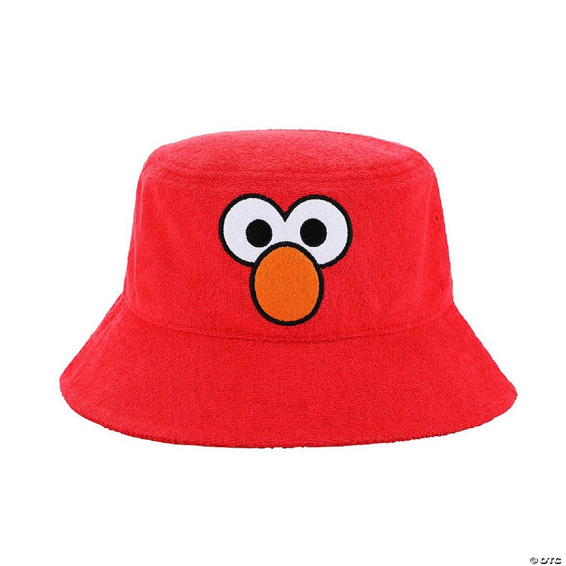 Sesame Street Elmo Big Face Red Bucket Hat