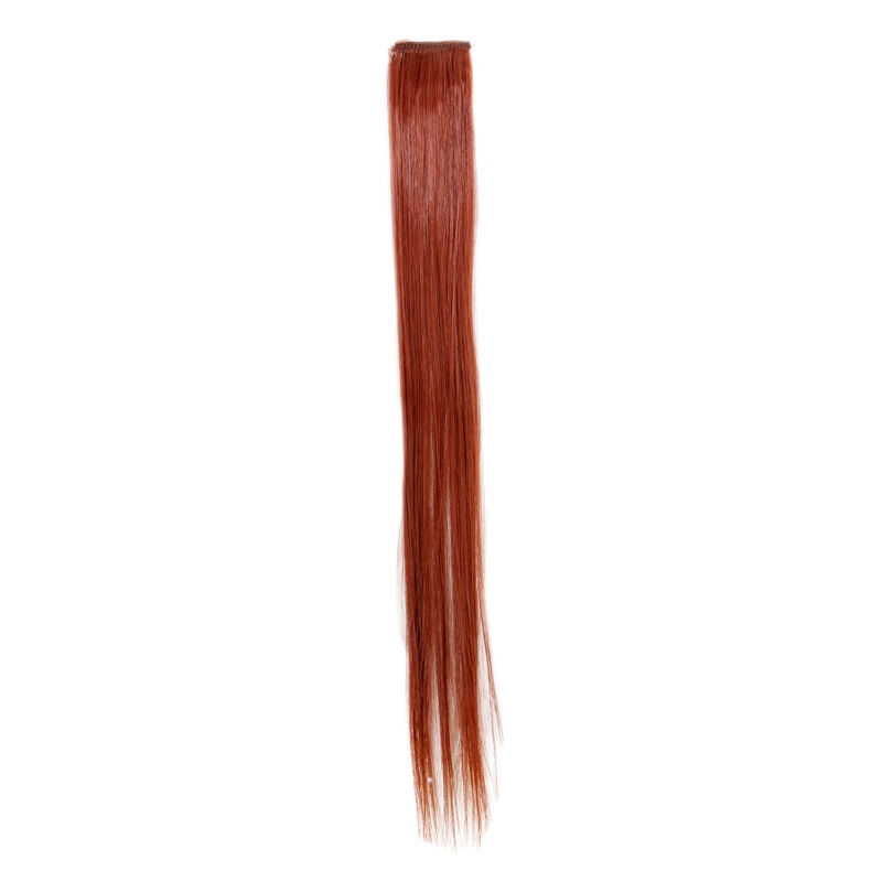 1 Clip-In Extension Strand Straight 45 cm Rust Red YZF-P1S18-130
