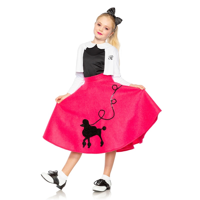50’s Poodle Girl Child Costume X-Small