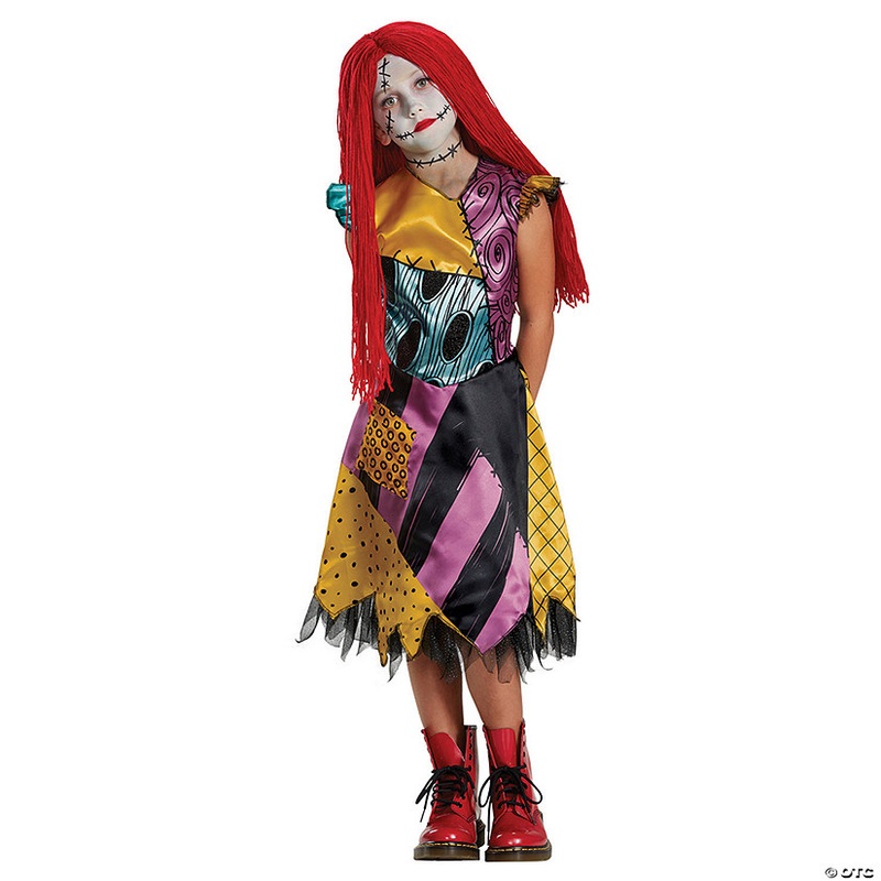 Girl’s Deluxe The Nightmare Before Christmas Sally Costume
