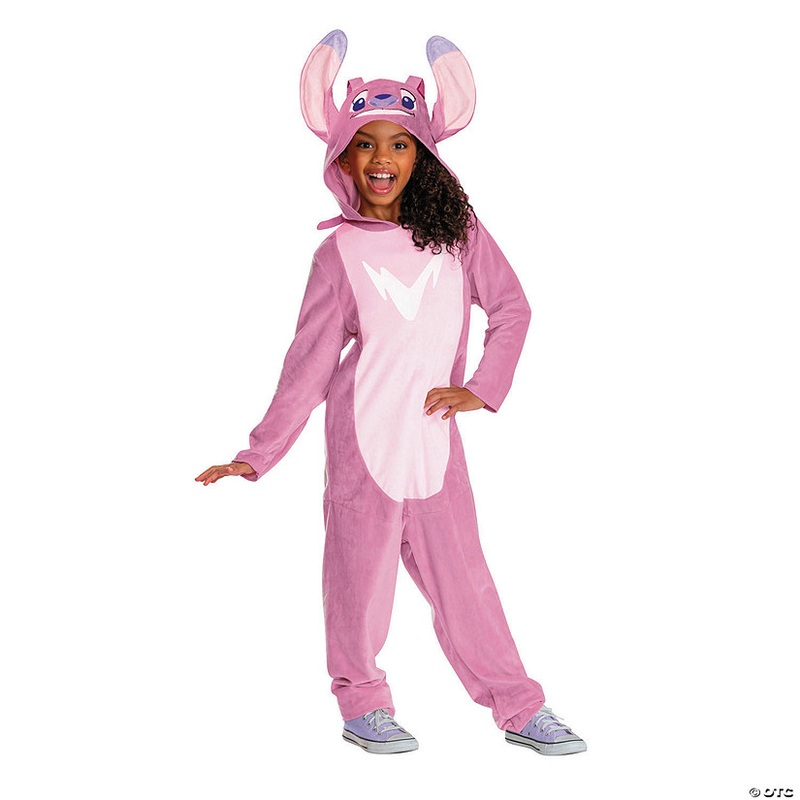 Kids Classic Disney’s Lilo & Stitch Angel Jumpsuit Costume