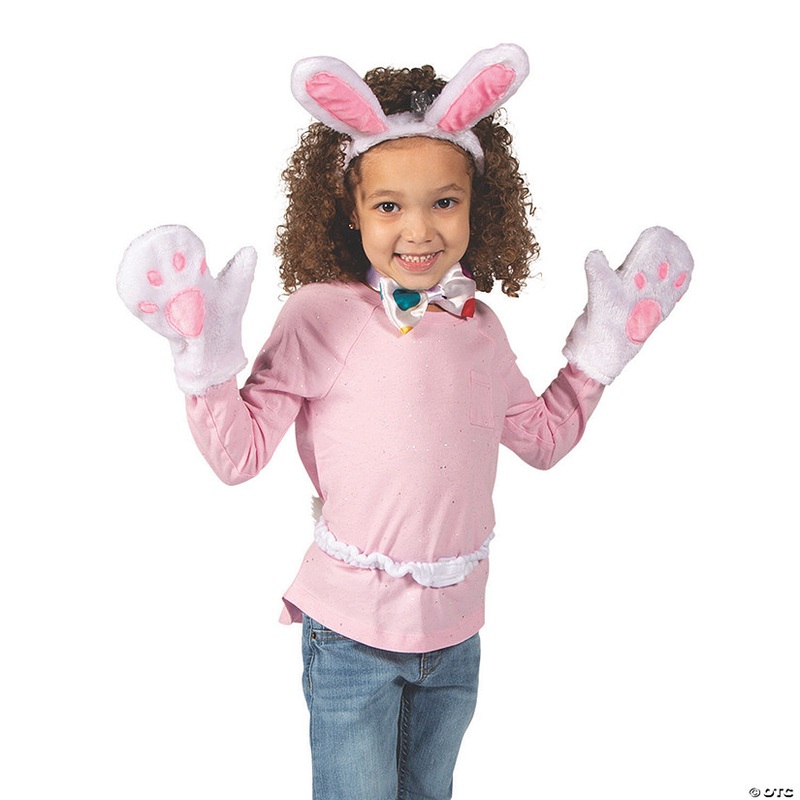 Plush Bunny Accessories Set – 5 Pc.