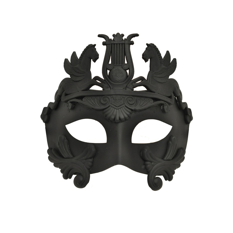 Shadow of Apollo’s Chariot Half Mask Black