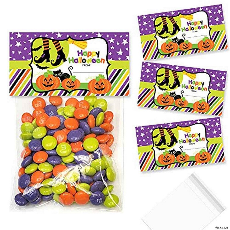 AmandaCreation Ghouls, Goblins and Witches Bag Toppers 40pc.