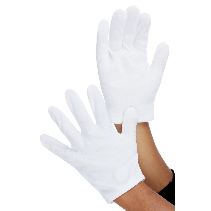 White Child Gloves Standard|Standard