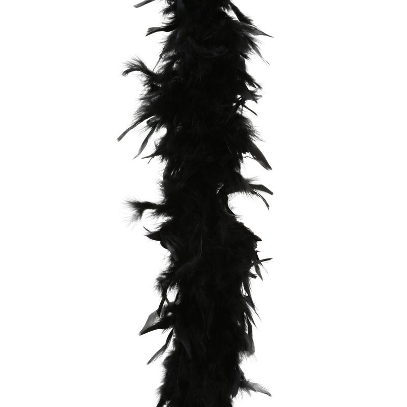 Feather Boa (Black) Standard|Standard