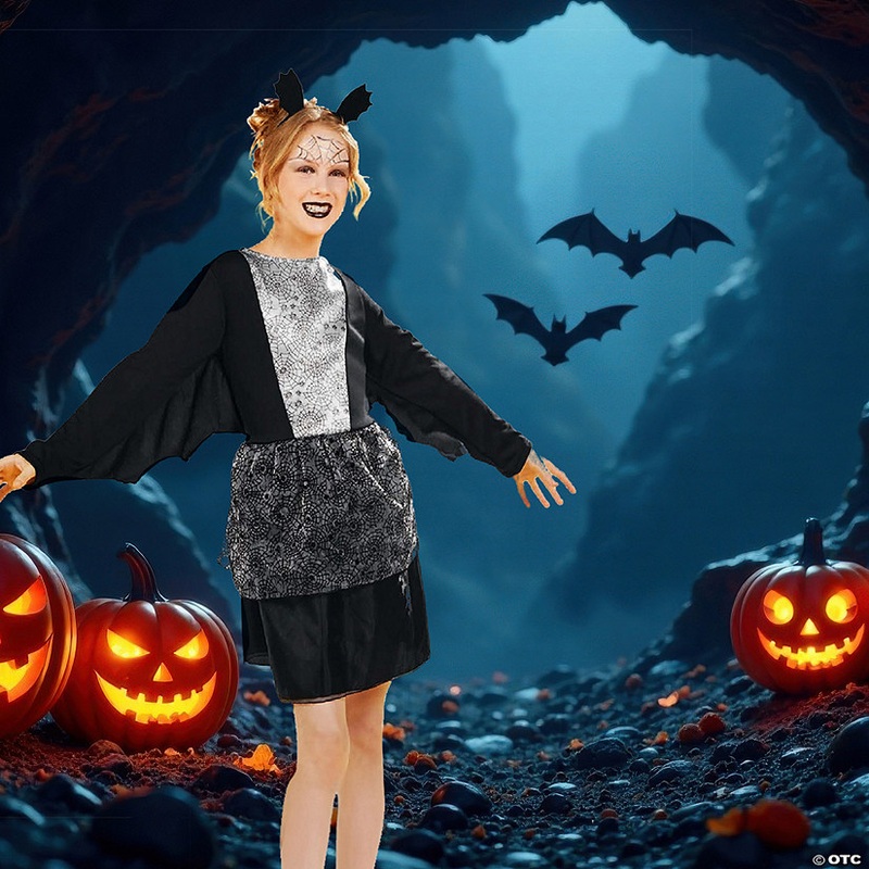 Girl Vampire Children’s Halloween Costume – Small  4-6