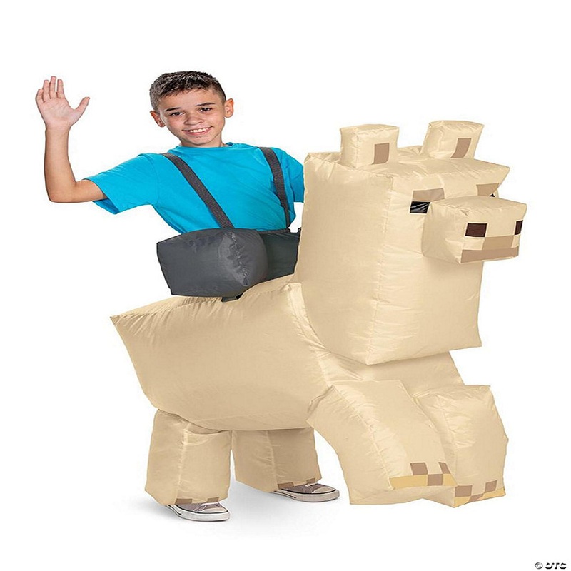 Minecraft Llama Ride-On Inflatable Child Costume