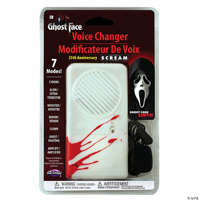 Scream 25Th Anniversary Voice Changer