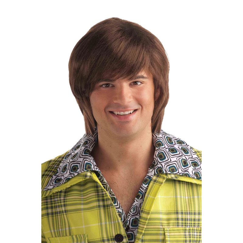 70s Dude Wig (Brown) Standard|Standard