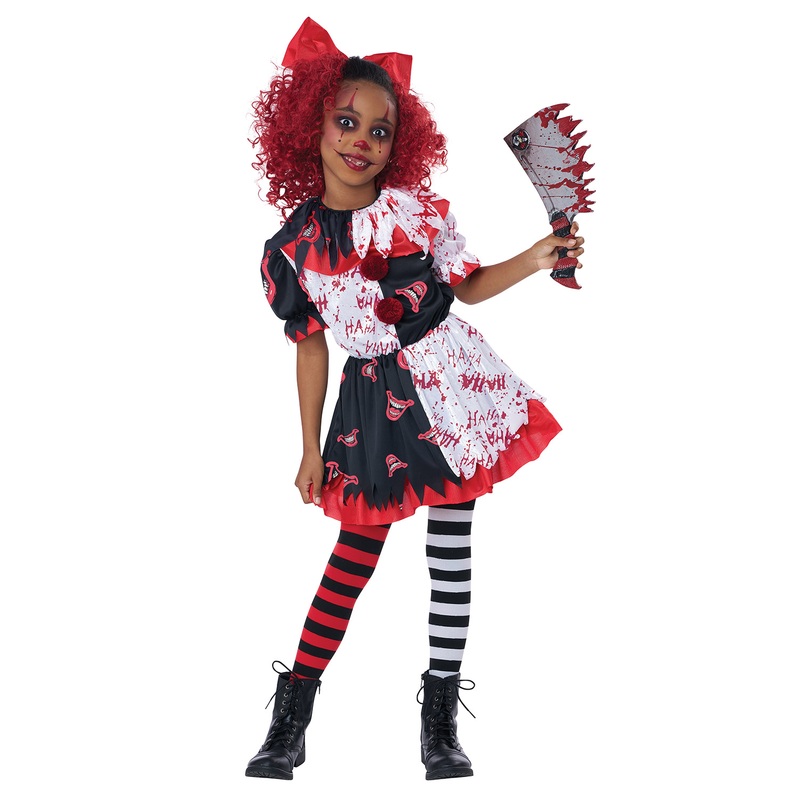 Chuckles, the Killer Klown Child Costume Medium
