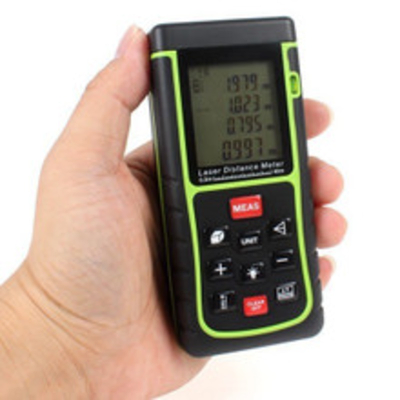 Handheld Digital Laser Rangefinder and Measuring Device (40m/131ft) – Escape Room Prop