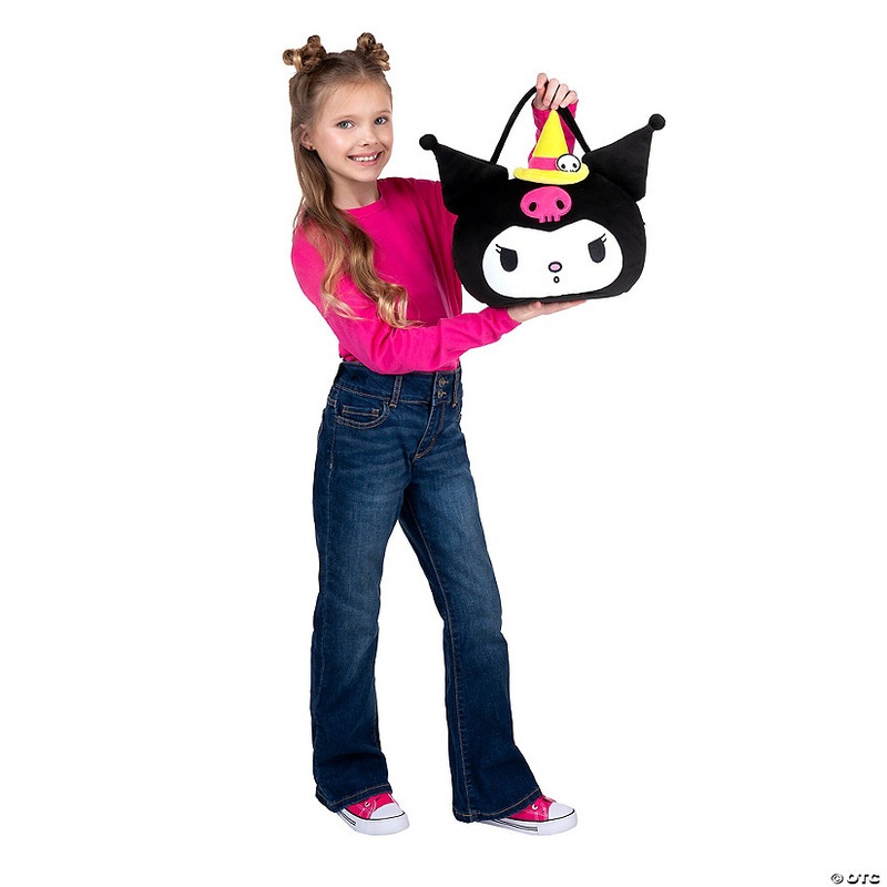 12 Hello Kitty and Friends Kuromi Stuffed Halloween Treat Pail