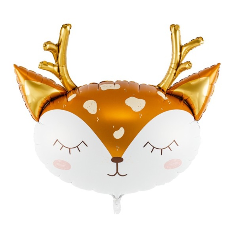 Christmas Forest reindeer foil balloon 73 x 64cm