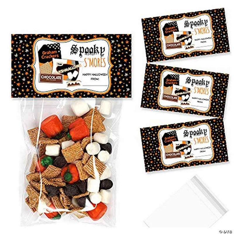 AmandaCreation Spooky S’more Bag Toppers 40pc.