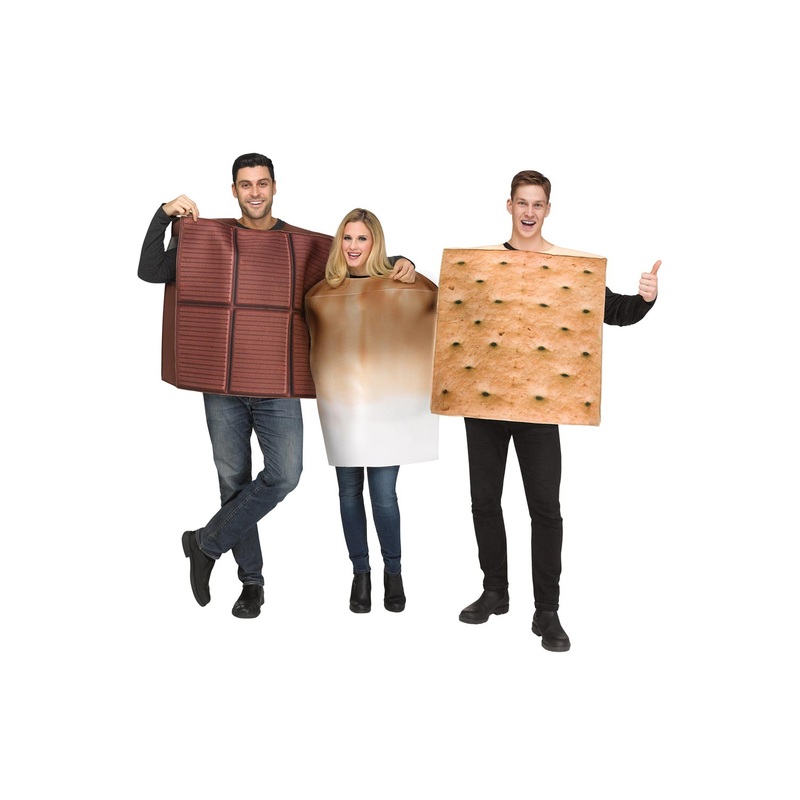 S’mores Adult Costume (Trio) Standard