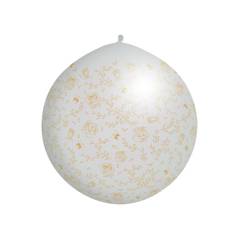 XXL balloon Golden Rose 1m