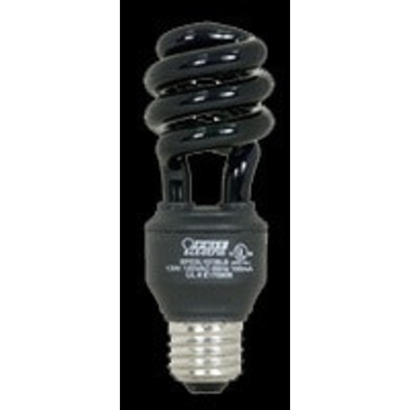 Compact Black LIght Fluorescent Bulb