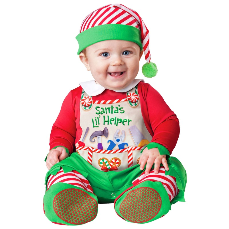 Santa’s Lil’ Helper Infant/Toddler Costume X-Small (0-6 Mos.)