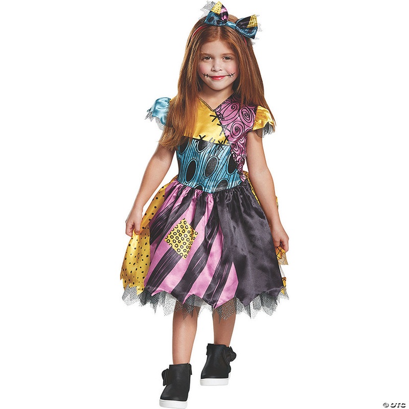 Toddler Girls Classic The Nightmare Before Christmas Sally Costume – 3T-4T