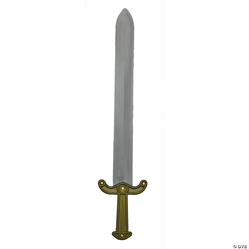24 Plastic Roman Broadsword costume Accessory