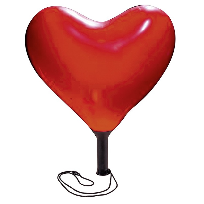 Romantic heart LED balloon 23cm