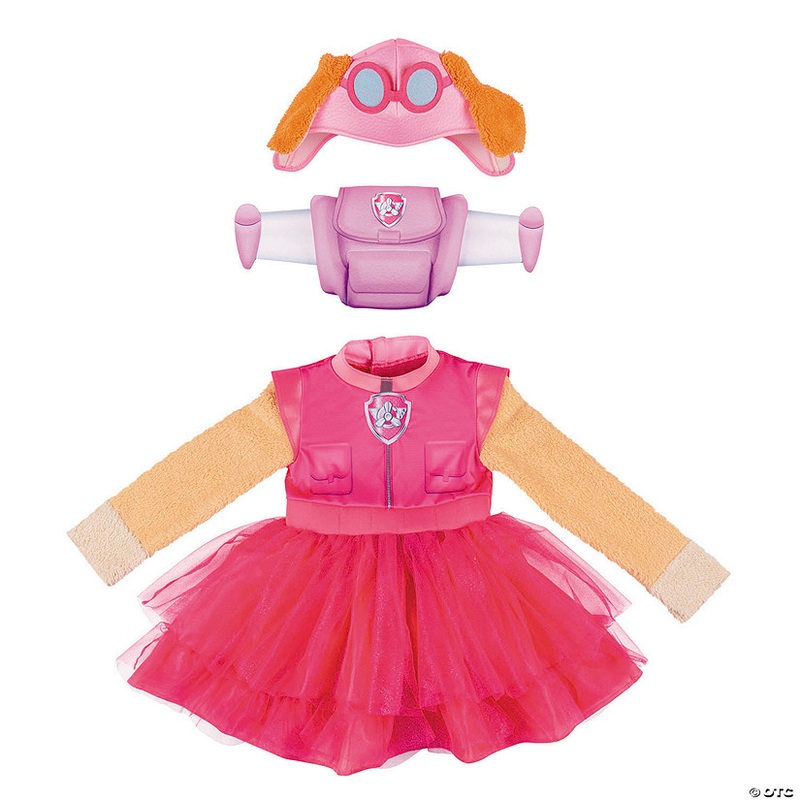 Toddler Deluxe Paw Patrol Skye Pink Tutu Costume