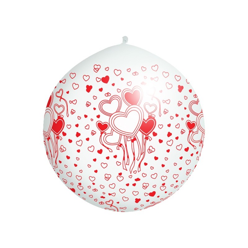 XXL balloon Endless Love white 1m
