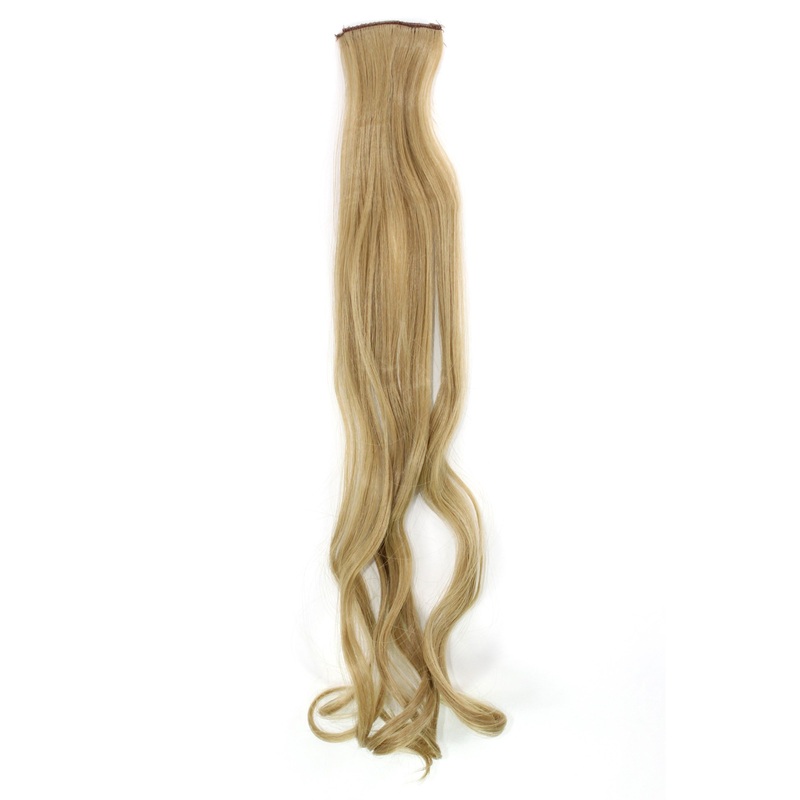2 Clips Extension strand wavy 65 cm light ash blonde YZF-P2C25-24