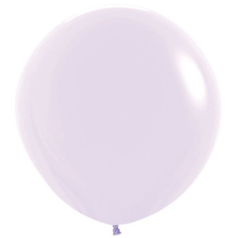 3 lavender XL balloons 61cm