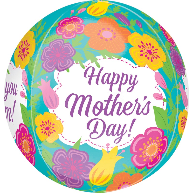 Sea of Blossoms Mother’s Day Foil Balloon 38 x 40cm