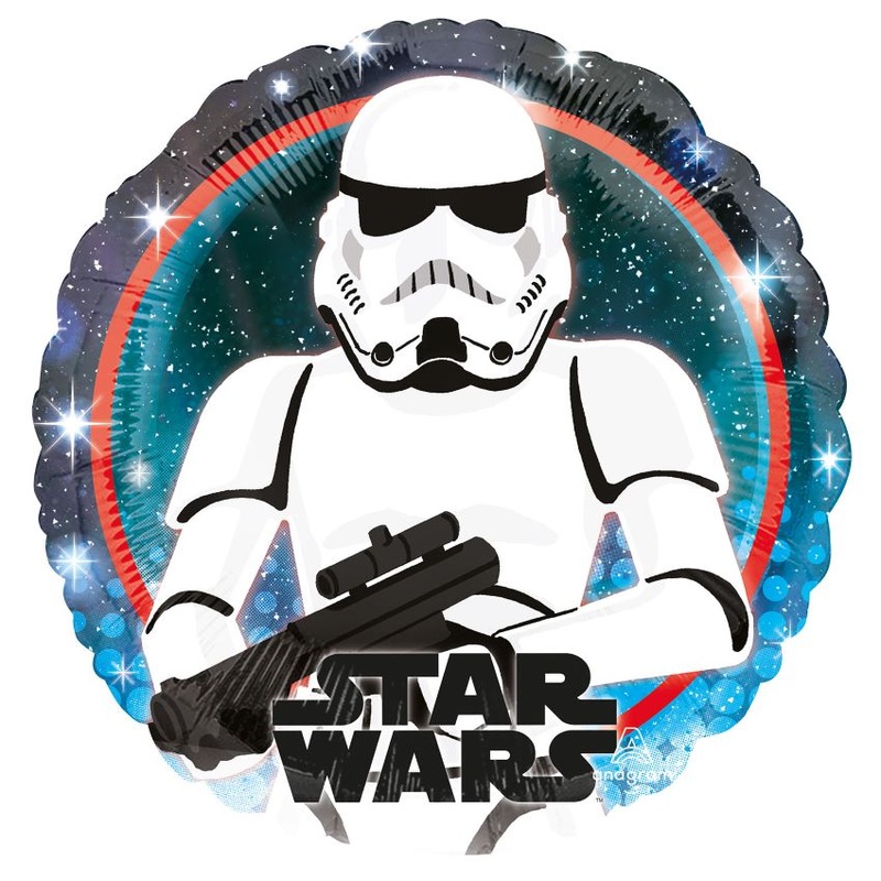 Stormtrooper foil balloon 46cm