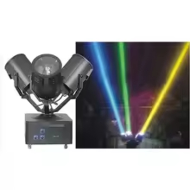 3-Head Moving Searchlight Skytracker
