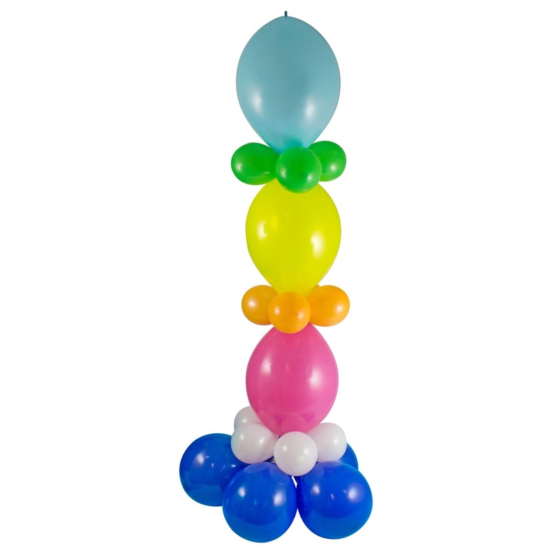 DIY set balloon column