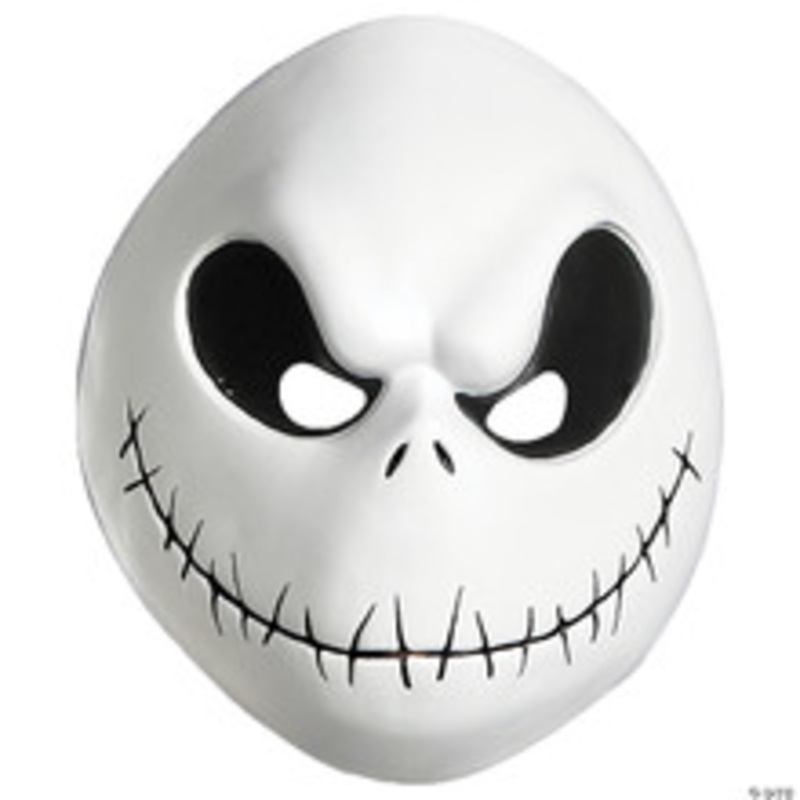 JACK SKELLINGTON VACUFORM MASK ADULT