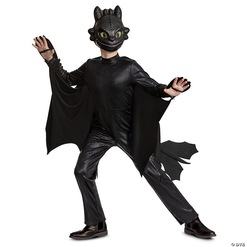 Kids Deluxe How to Train Your Dragon Live Action Toothless Costume