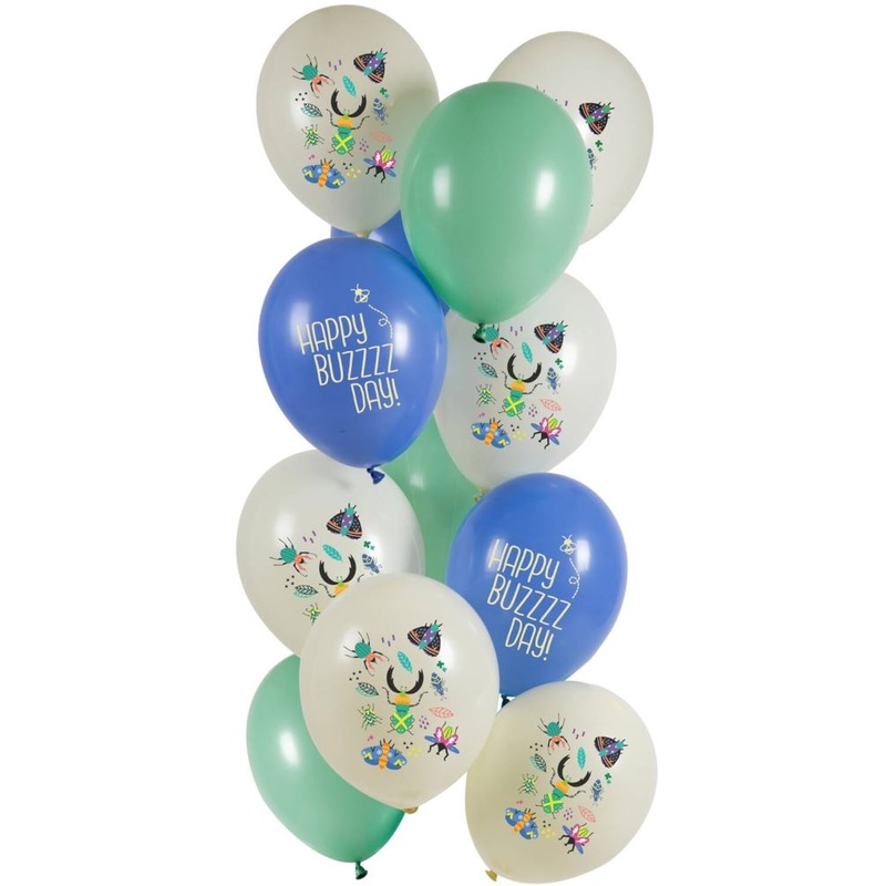 12 crawling beetle balloon mix 33cm