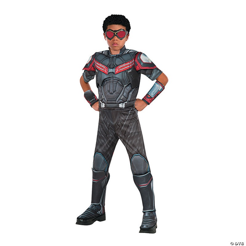Boys Deluxe Muscle Chest Captain America: Civil War Falcon Costume
