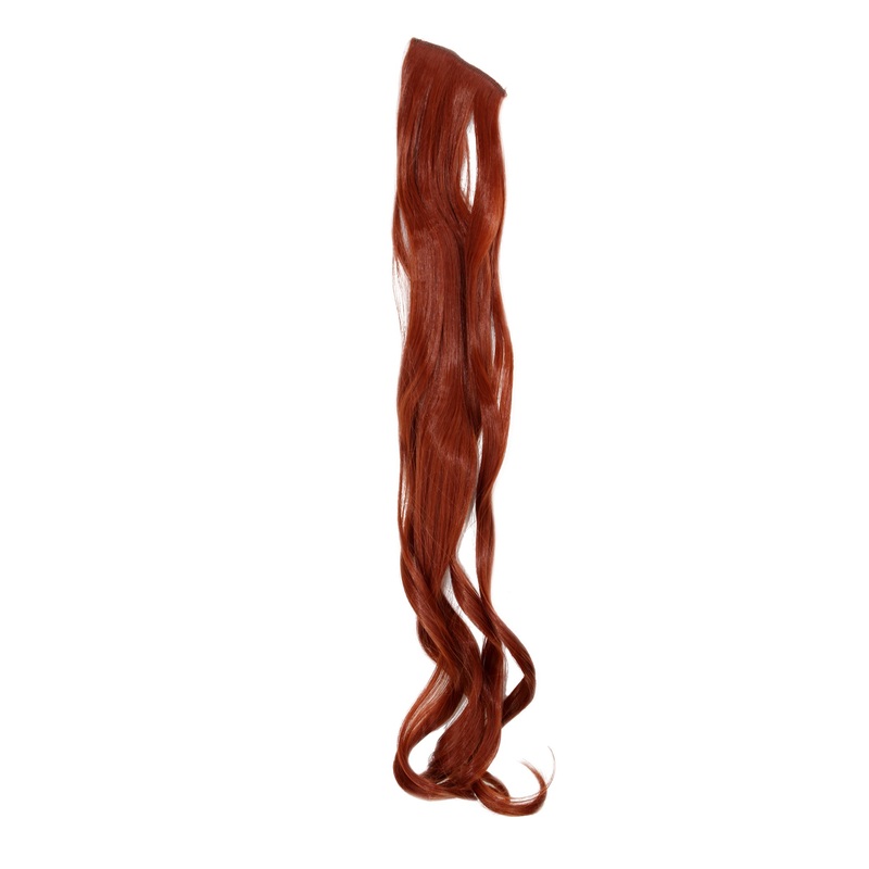 2 Clips Extension strand wavy 65 cm Titian-Red YZF-P2C25-350