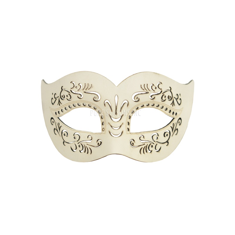 Divine Stranger Masquerade Mask (White) Standard