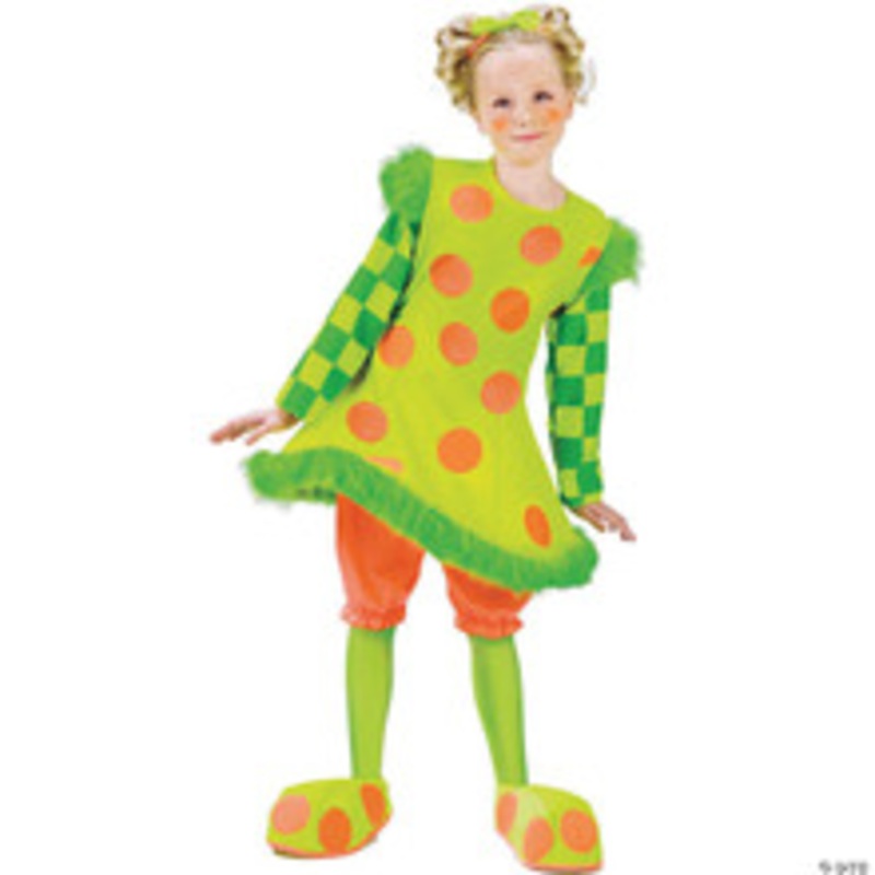 Toddler Girls Lolli the Clown Costume – 24 Months-2T