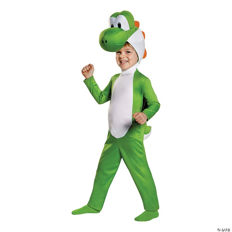 Toddler Super Mario Bros. Yoshi Jumpsuit Costume